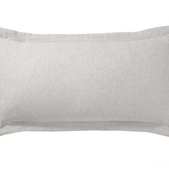 Pottery Barn Other - Pottery Barn Belgian Flax Linen King Sham, Soft Gray New